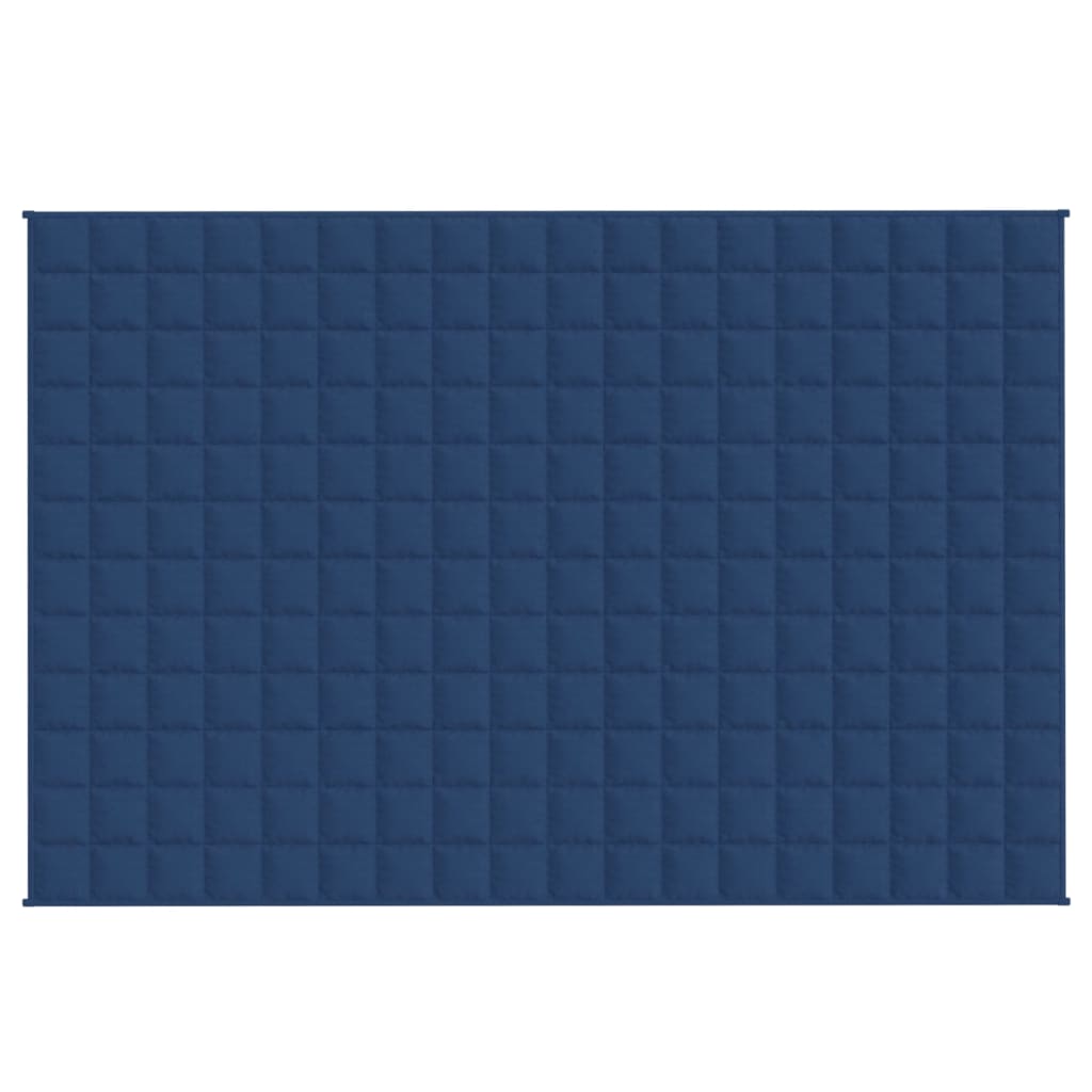 Coperta Ponderata Blu 137x200 cm 10 kg Tessuto