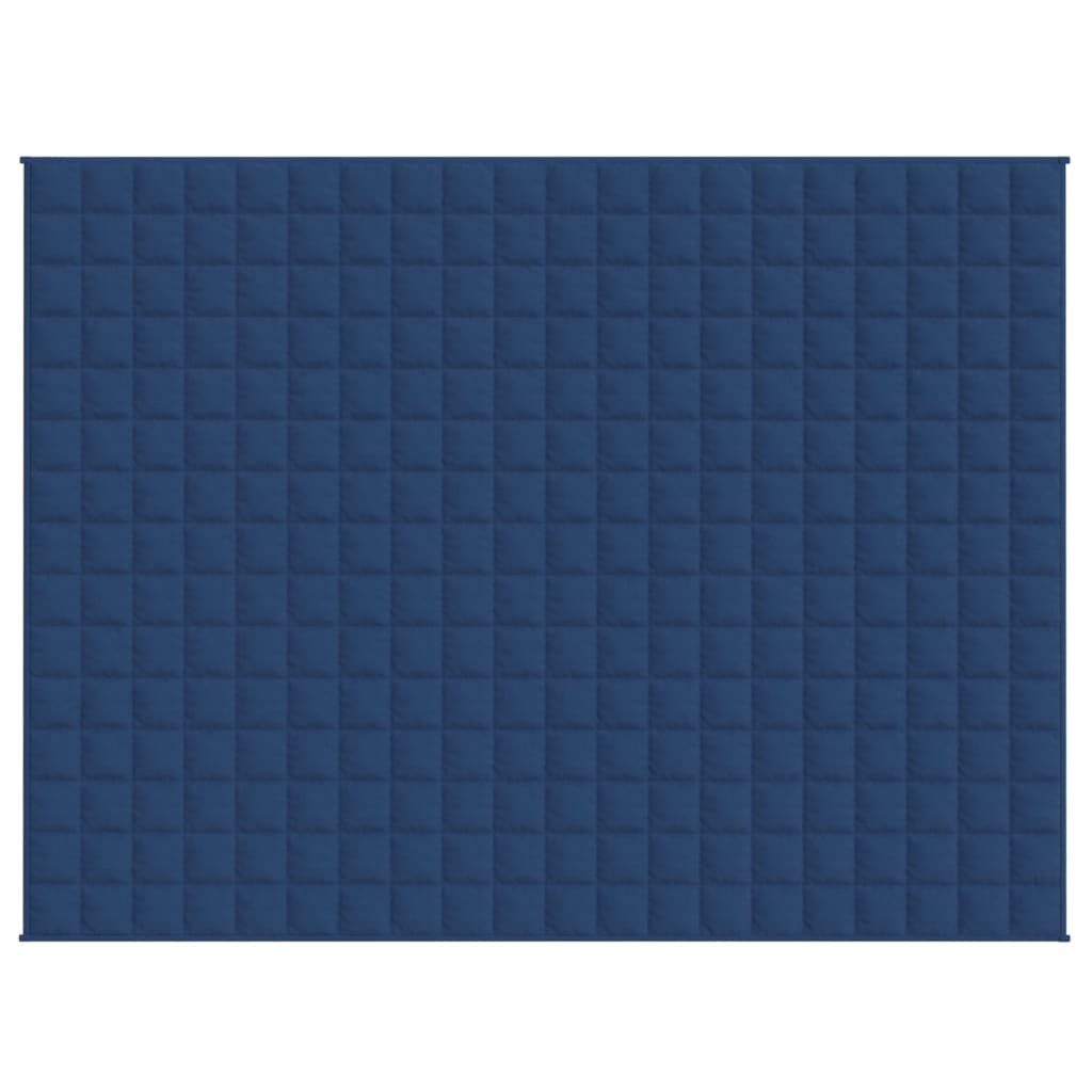 Coperta Ponderata Blu 152x203 cm 7 kg Tessuto