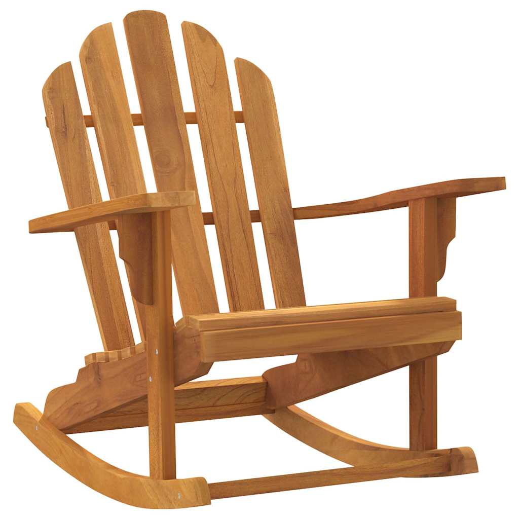 Sedie Dondolo Adirondack Giardino 2pz 79x100x103 Massello Teak