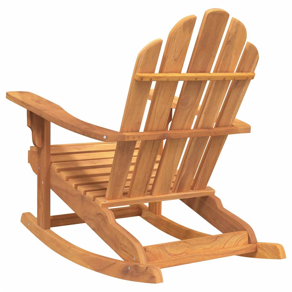 Sedie Dondolo Adirondack Giardino 2pz 79x100x103 Massello Teak