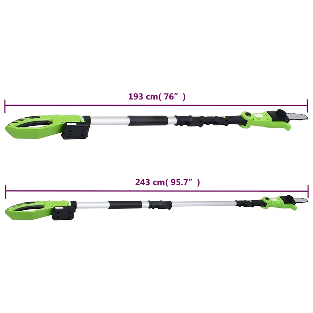 Set 4 Utensili da Giardino a Batteria con Batterie e Caricatori