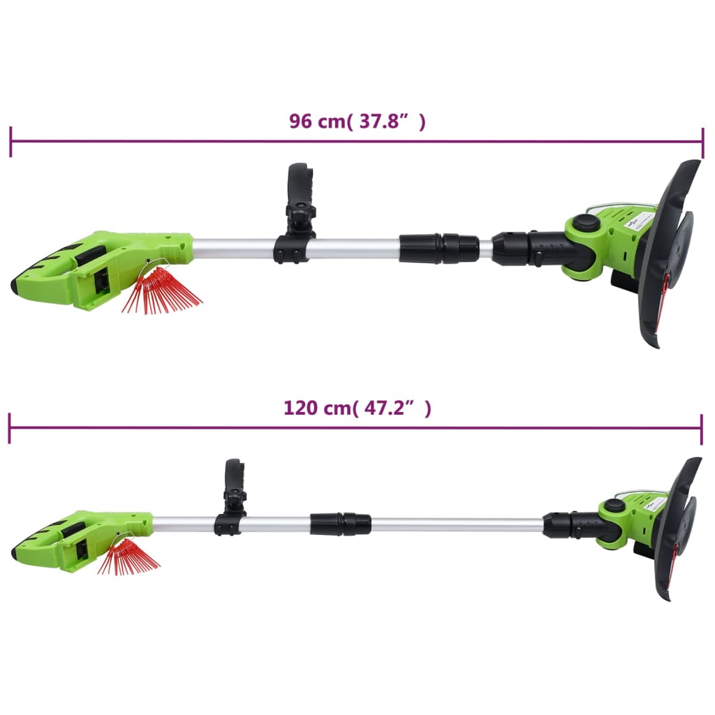 Set 5 Utensili da Giardino a Batteria con Batterie e Caricatore