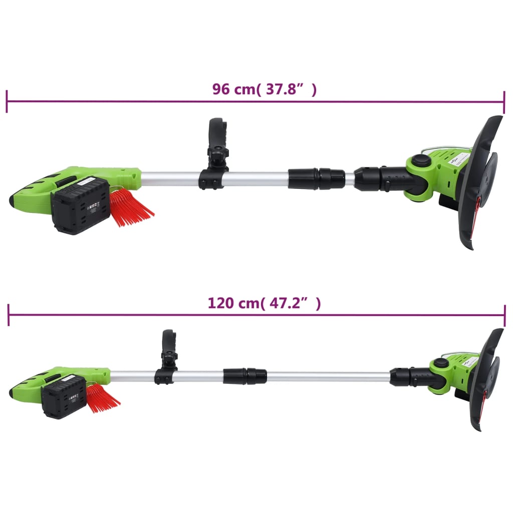 Set 4 Utensili da Giardino a Batteria con Batterie e Caricatori