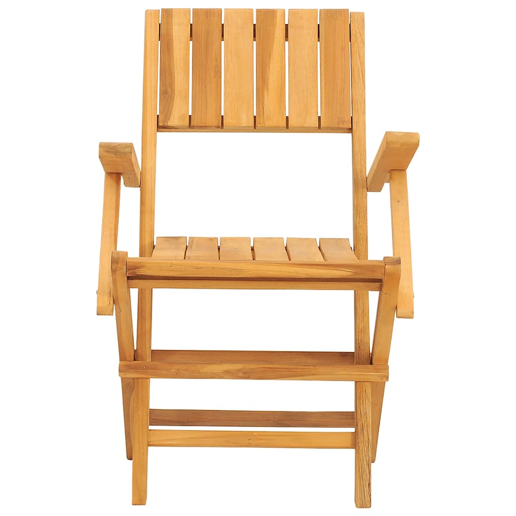 Sedie Pieghevoli 8pz 55x61x90cm Legno Massello Teak