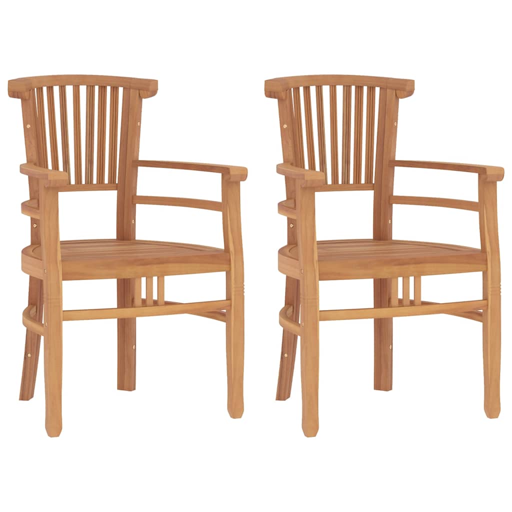 Set da Pranzo per Giardino 3 pz in Teak Massello