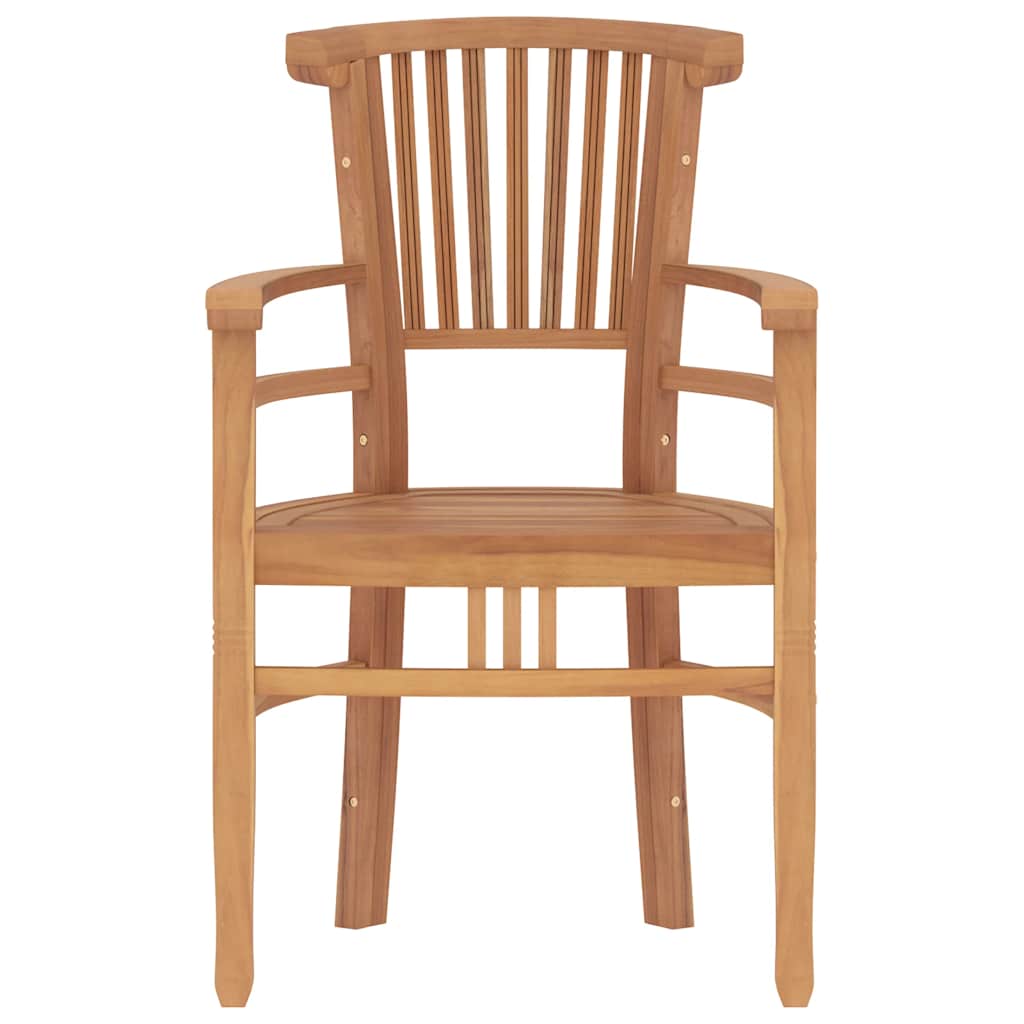 Set da Pranzo per Giardino 3 pz in Teak Massello