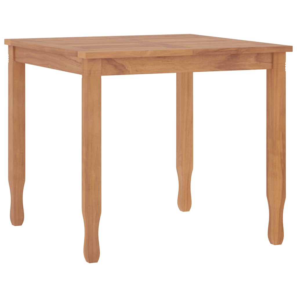 Set da Pranzo per Giardino 3 pz in Teak Massello