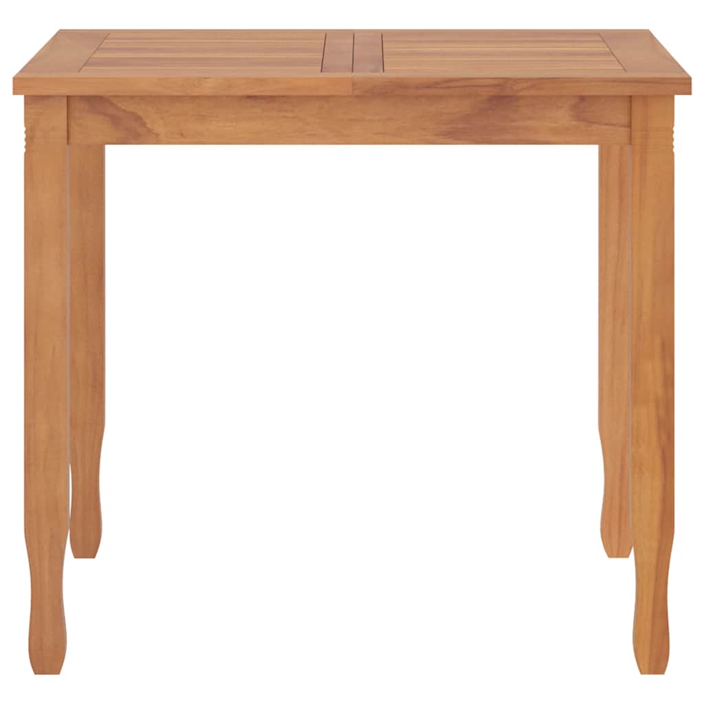 Set da Pranzo per Giardino 3 pz in Teak Massello