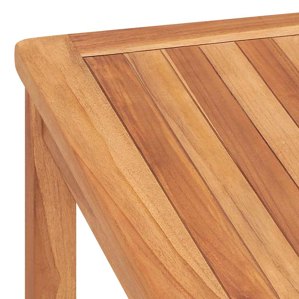 Tavolo da Pranzo per Giardino 120x120x77 cm in Massello di Teak