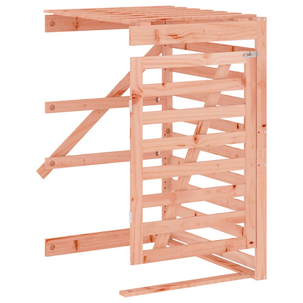 Copribidone Triplo in Legno Massello di Douglas
