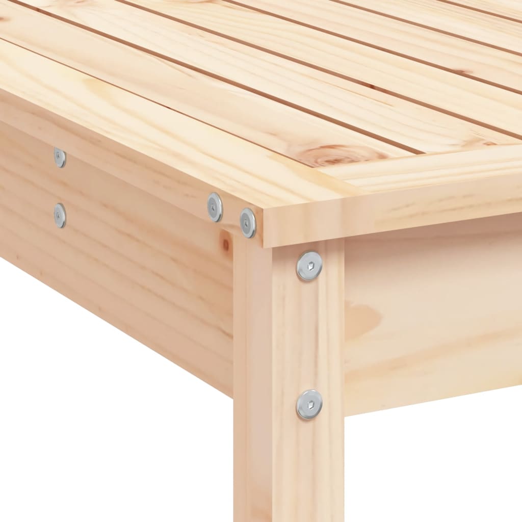 Set da Bar in Legno di Pino: Tavolo e 6 Sgabelli