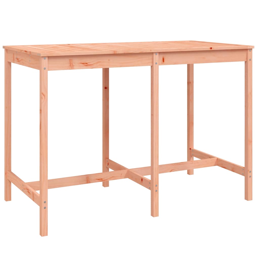 Set da Bar da Giardino 7 pz in Legno Massello di Douglas