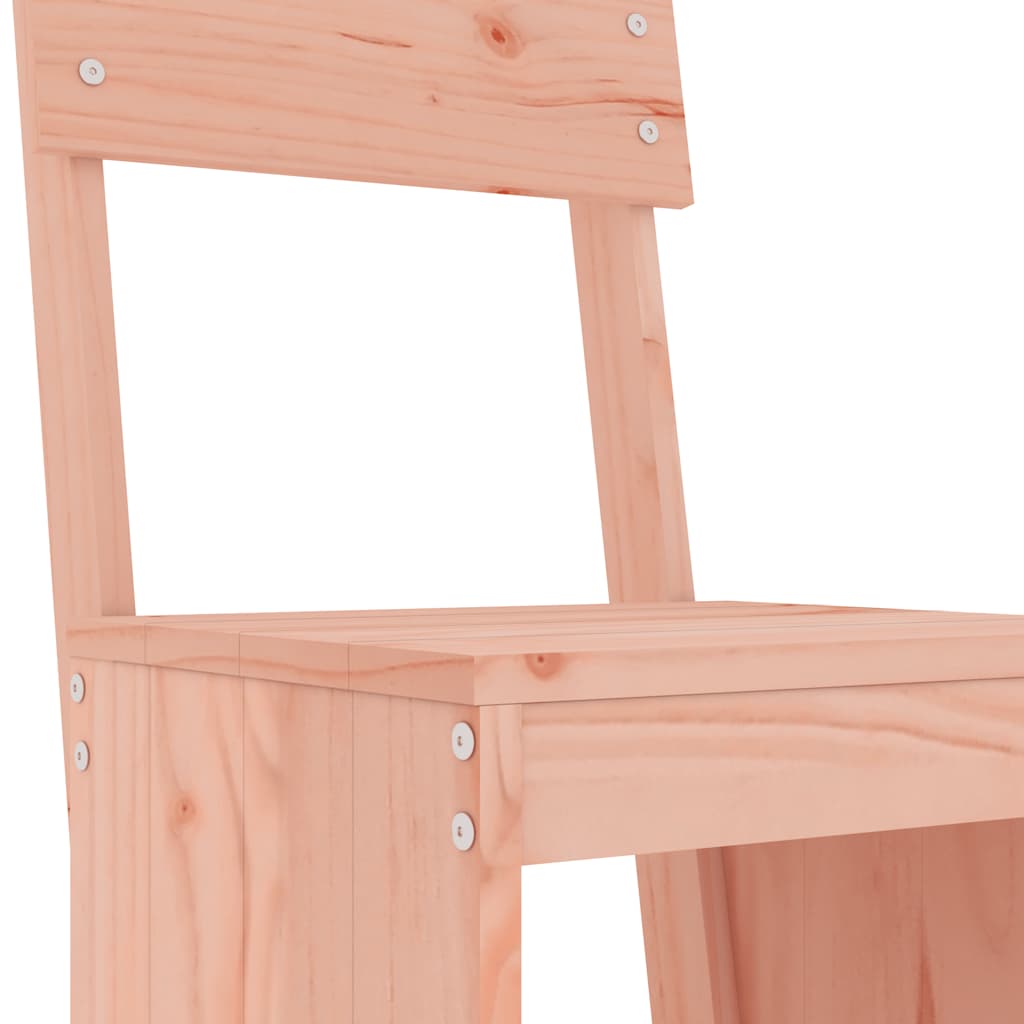 Set da Bar da Giardino 7 pz in Legno Massello di Douglas