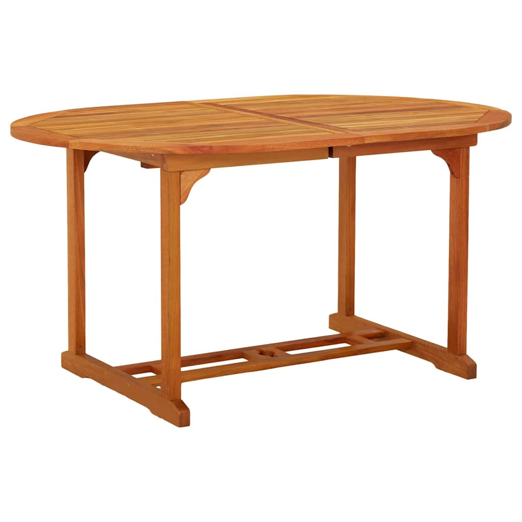 Tavolo da Giardino 200x100x75 cm in Legno Massello di Eucalipto