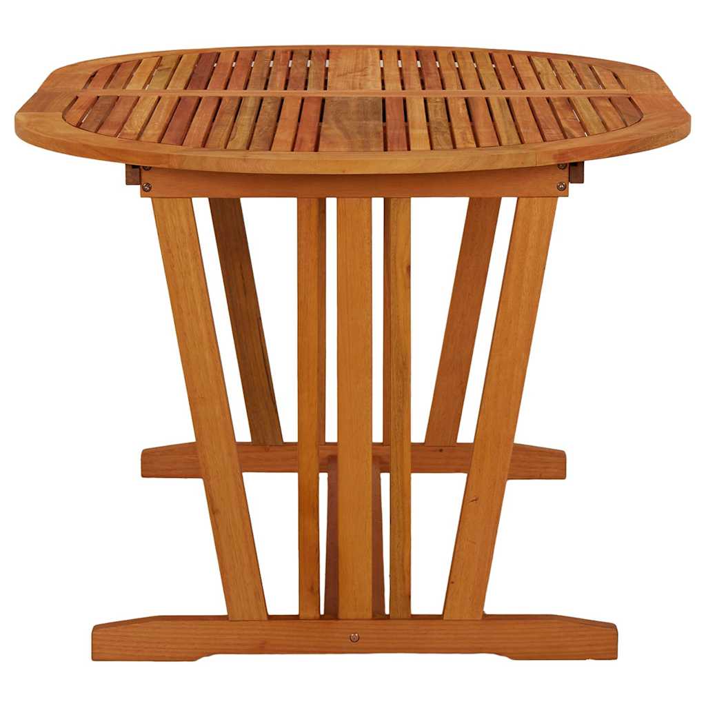 Tavolo da Giardino 200x100x75 cm in Legno Massello di Eucalipto