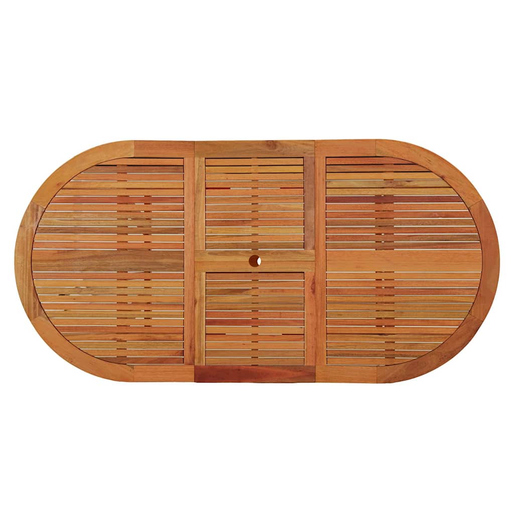 Tavolo da Giardino 200x100x75 cm in Legno Massello di Eucalipto