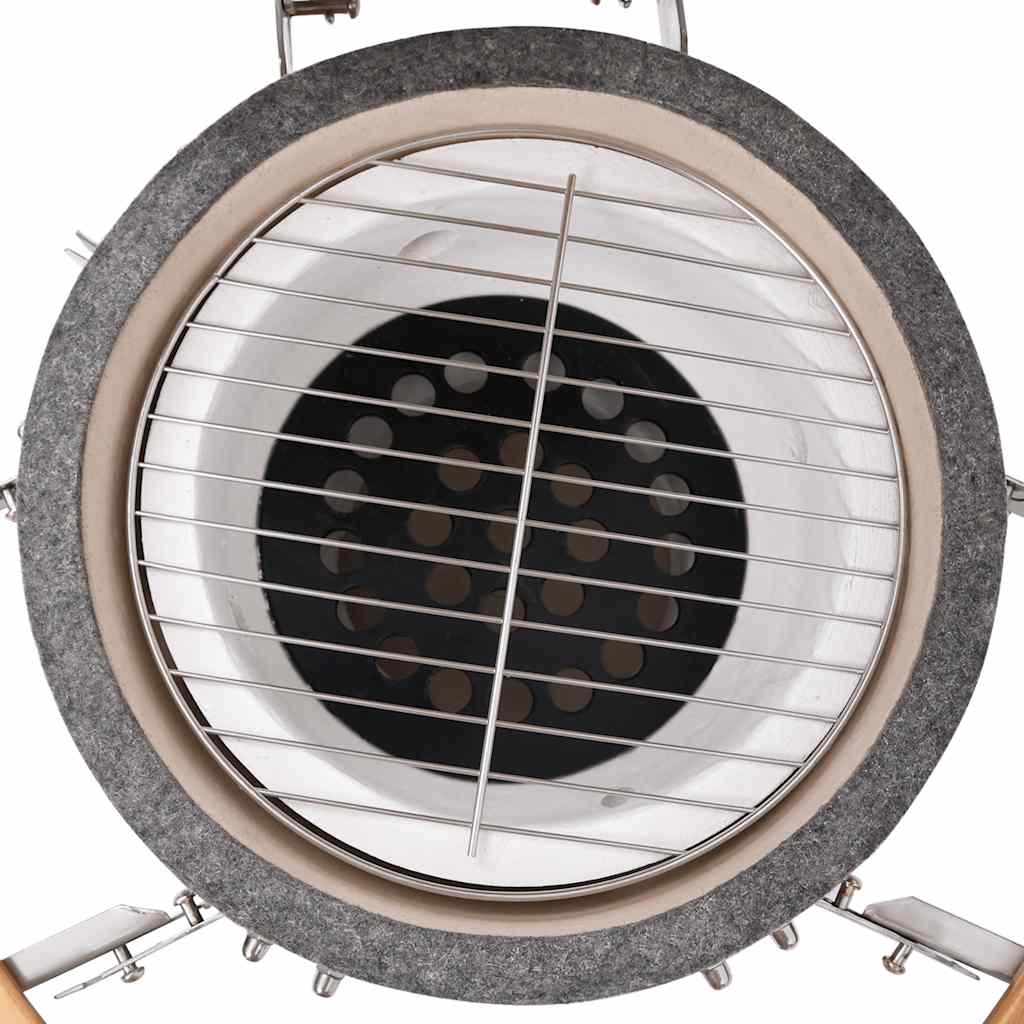 Griglia Barbecue Kamado Affumicatore in Ceramica 33 cm