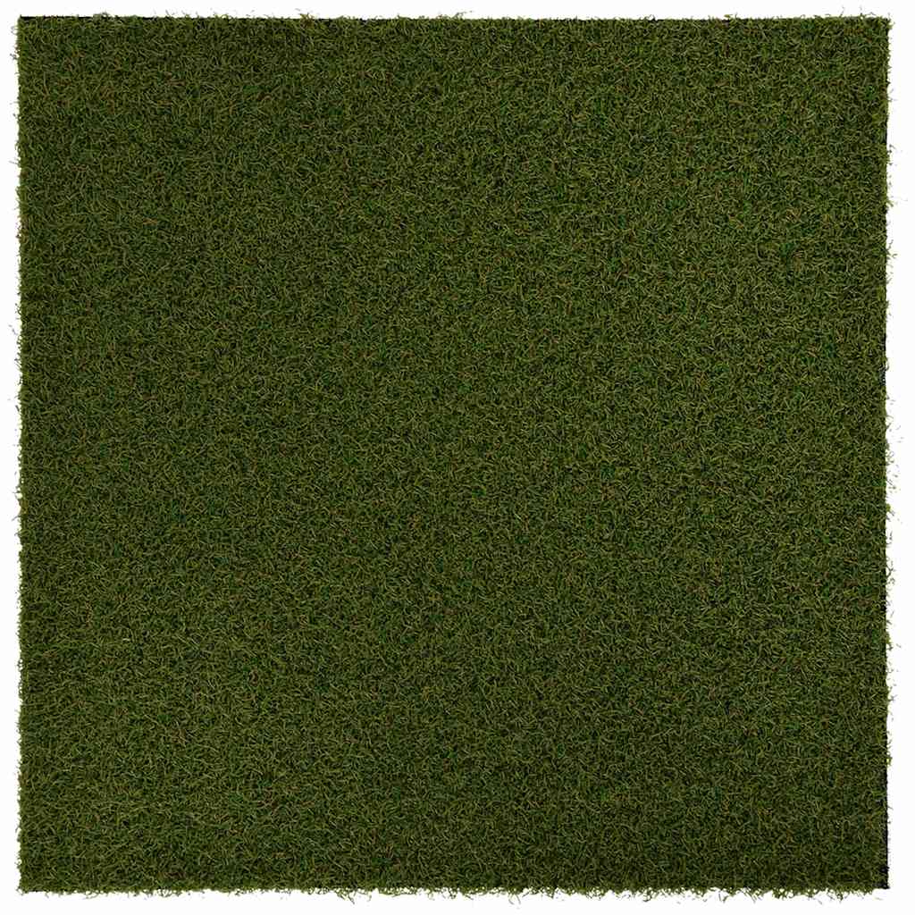 Piastrelle in Erba Sintetica 8 pz 50x50x2,5 cm Gomma
