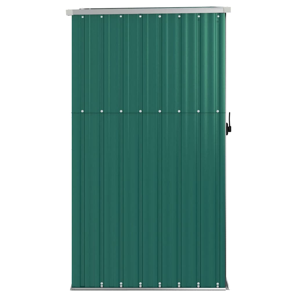 Capanno per Attrezzi Verde 88x89x161 cm in Acciaio Zincato