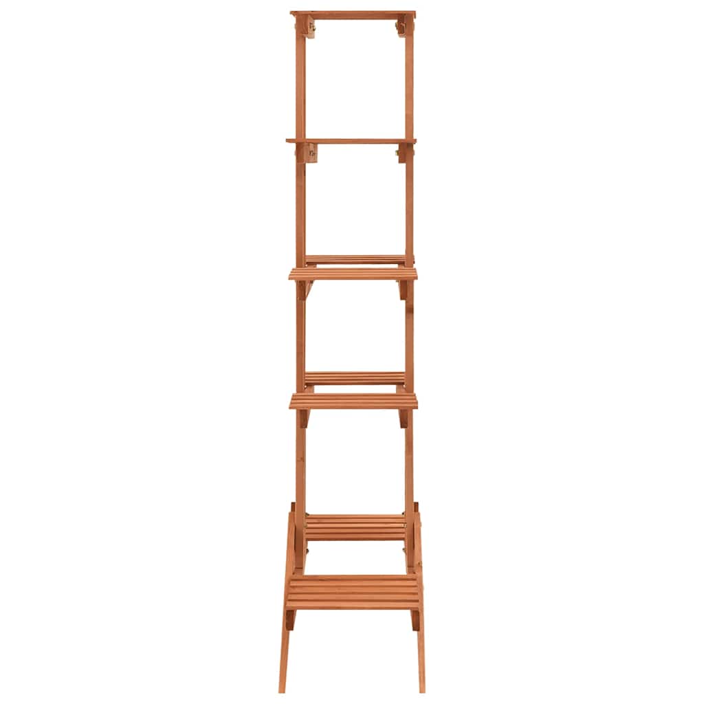 Supporto per Piante 83x25x132 cm in Legno Massello di Abete