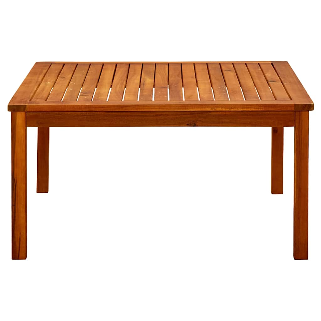 Tavolino da Giardino 85x85x45 cm in Legno Massello di Acacia
