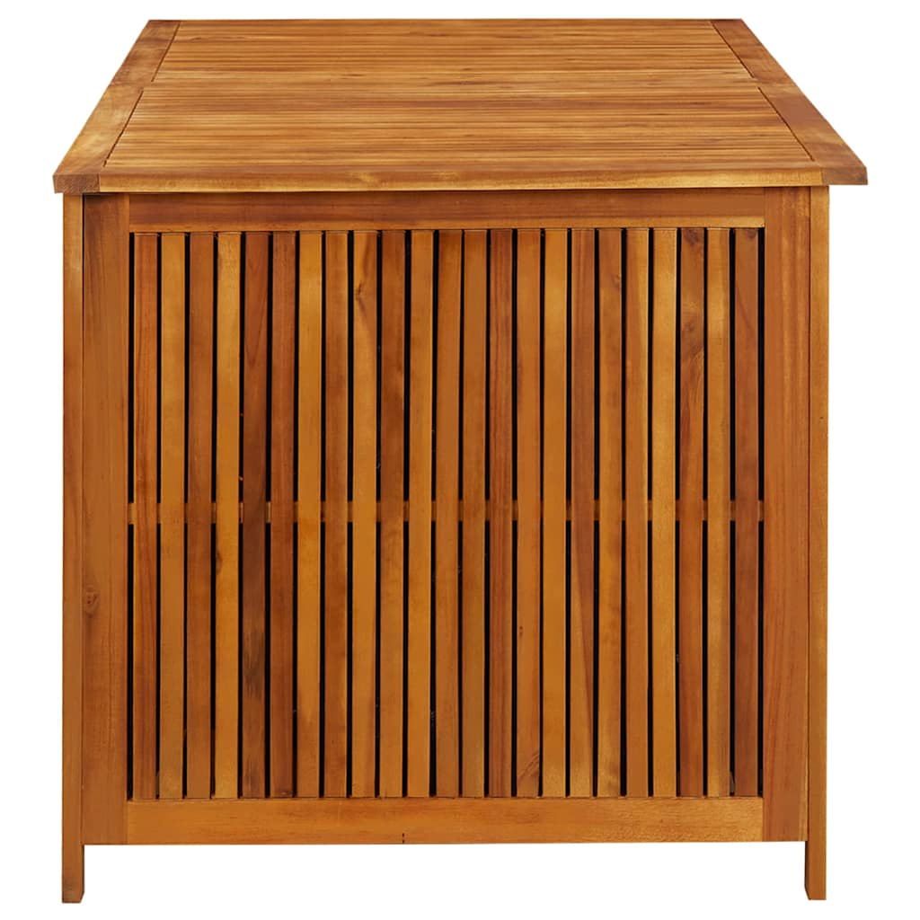 Contenitore da Giardino 150x80x75cm in Legno Massello di Acacia