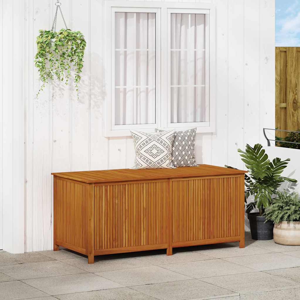 Contenitore da Giardino 175x80x75cm in Legno Massello di Acacia