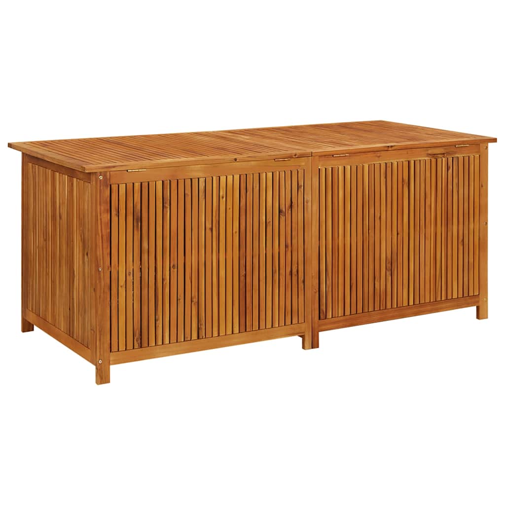 Contenitore da Giardino 175x80x75cm in Legno Massello di Acacia