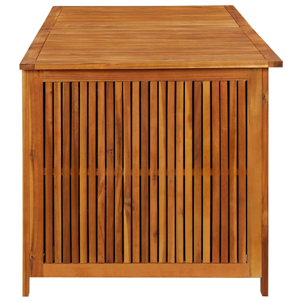 Contenitore da Giardino 175x80x75cm in Legno Massello di Acacia
