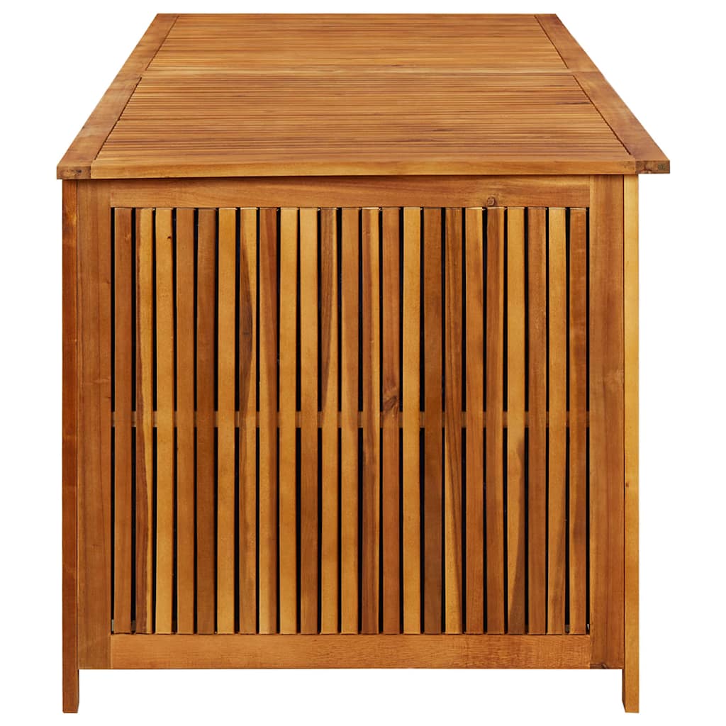 Contenitore da Giardino 200x80x75cm in Legno Massello di Acacia