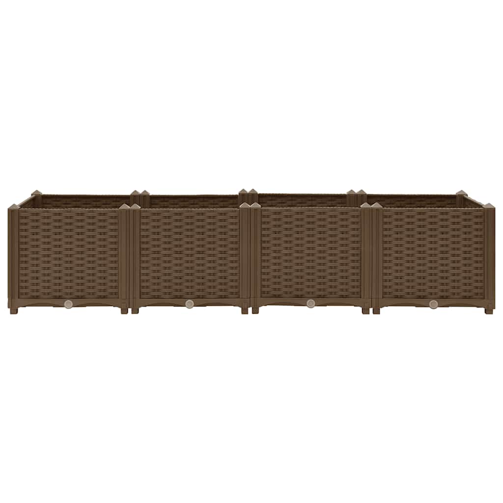 Letto rialzato 160x40x38 cm in polipropilene