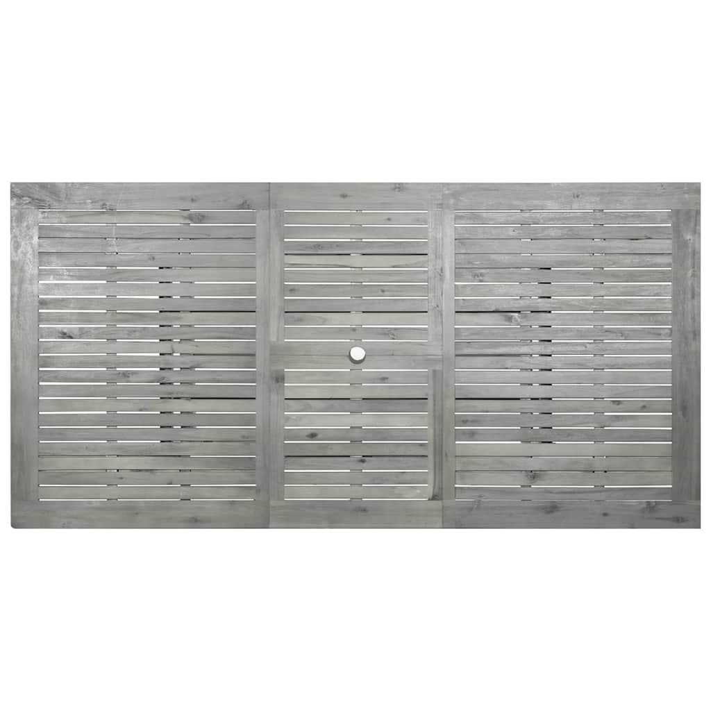 Tavolo da Pranzo per Esterni (150-200)x100x75cm Massello Acacia