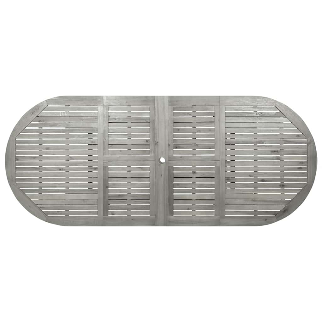Tavolo da Pranzo per Esterni (160-240)x100x75cm Massello Acacia