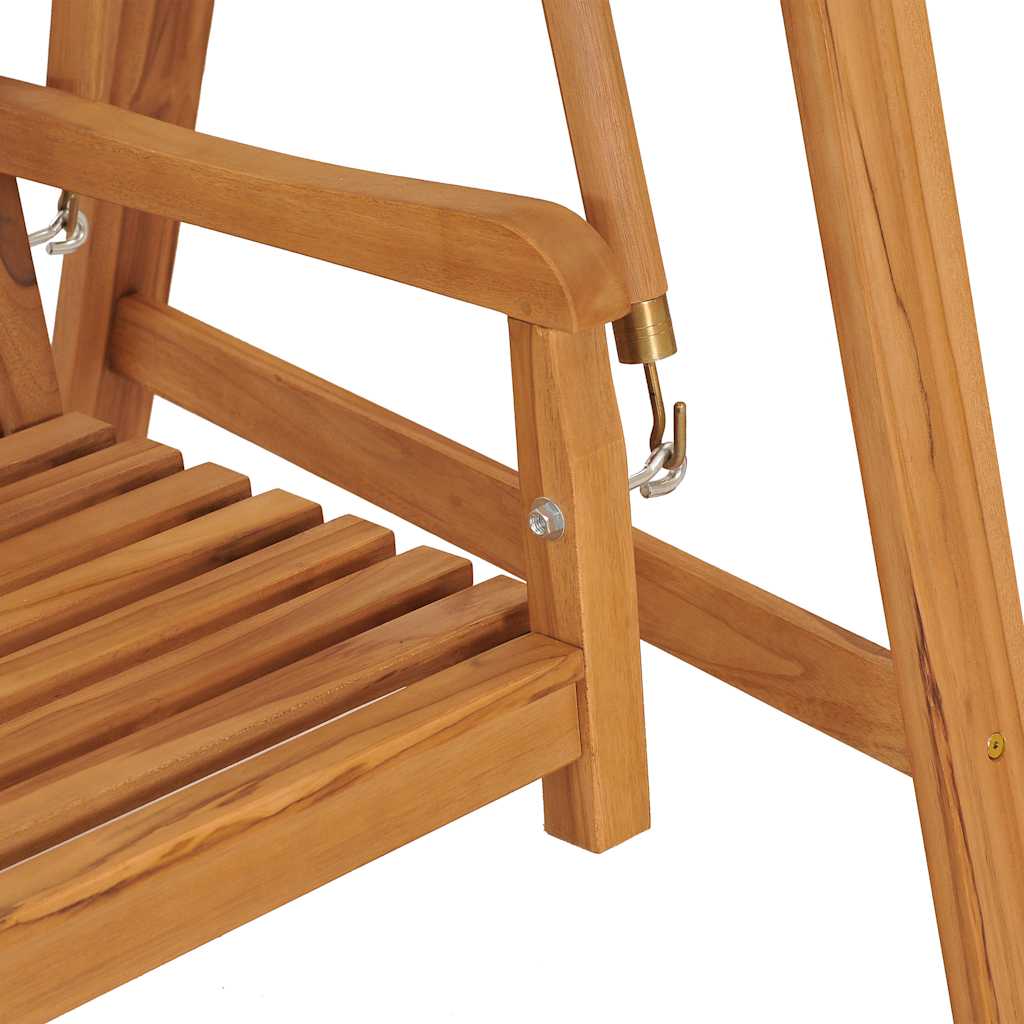 Dondolo da Giardino 174 cm in Legno Massello di Teak