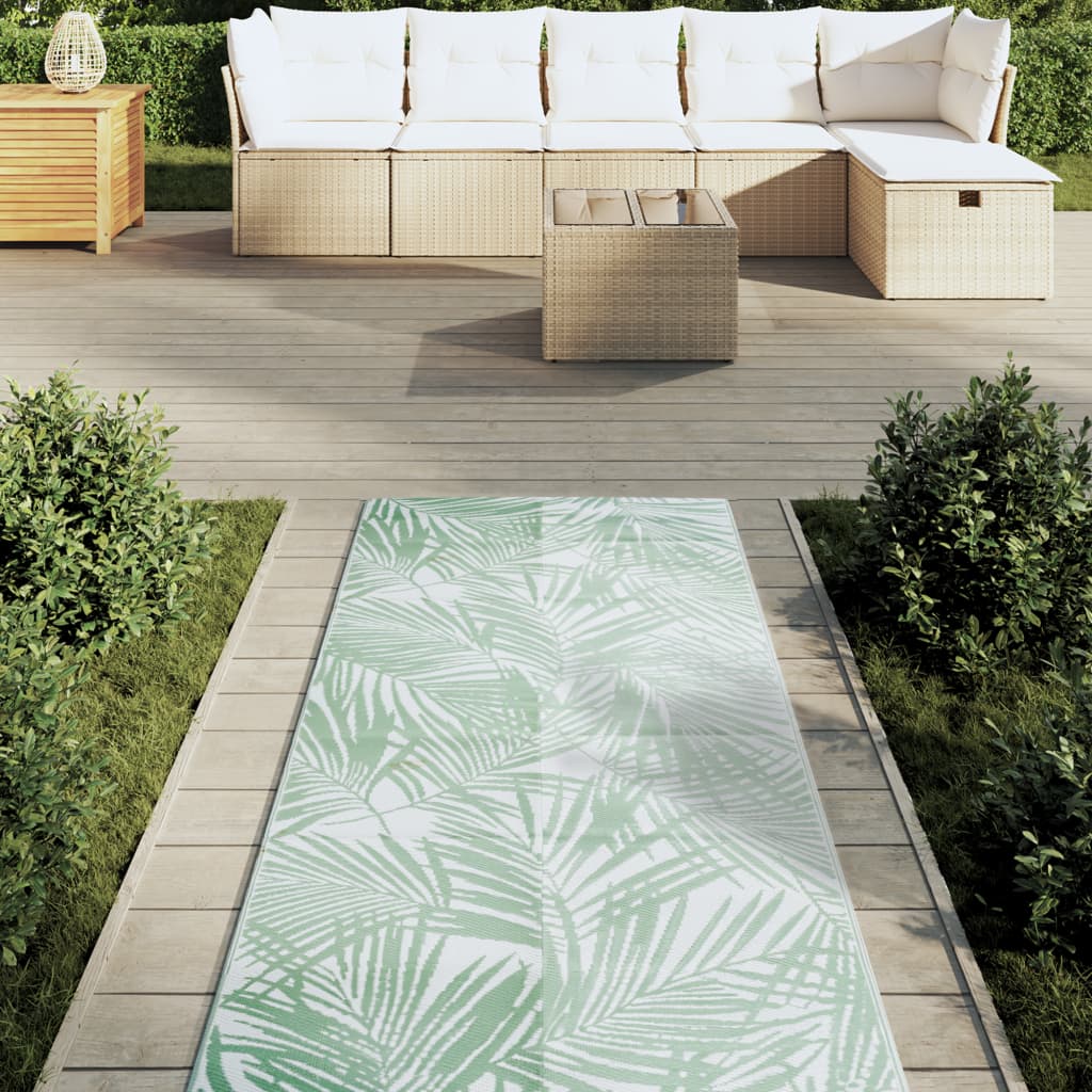 Tappeto da Esterno ARAKIL Verde 80x250 cm in PP