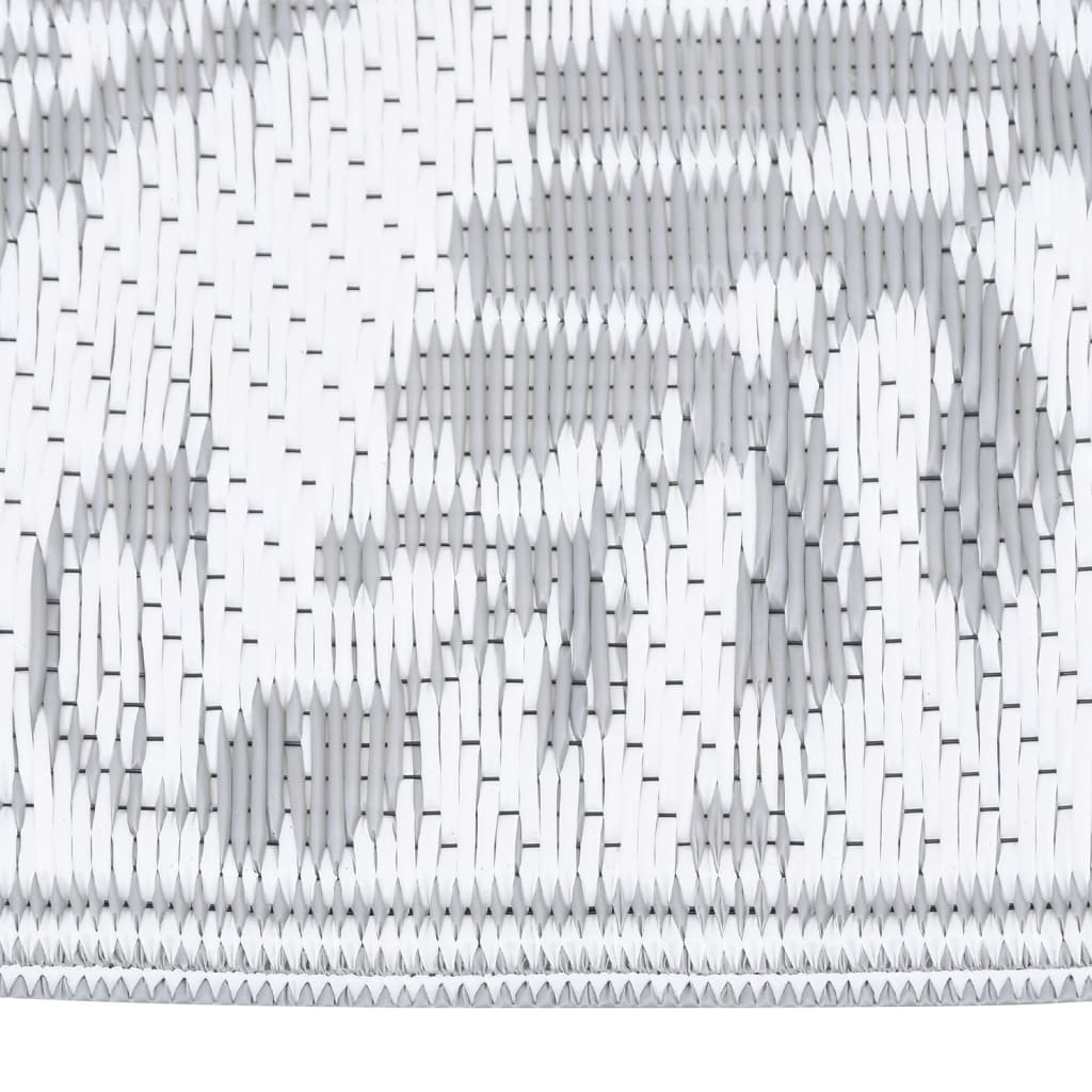 Tappeto da Esterno ARAKIL Grigio Chiaro 140x200 cm PP
