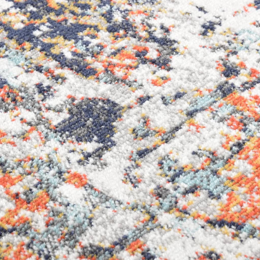 Tappeto da Esterni a Tessitura Piatta 100x200 cm Multicolore