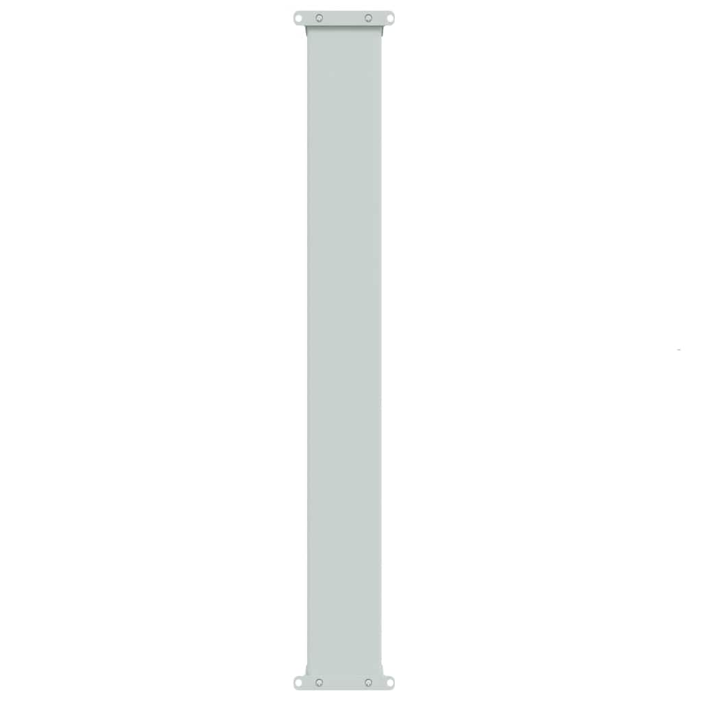 Tenda Laterale Retrattile per Patio 117x614 cm Nera