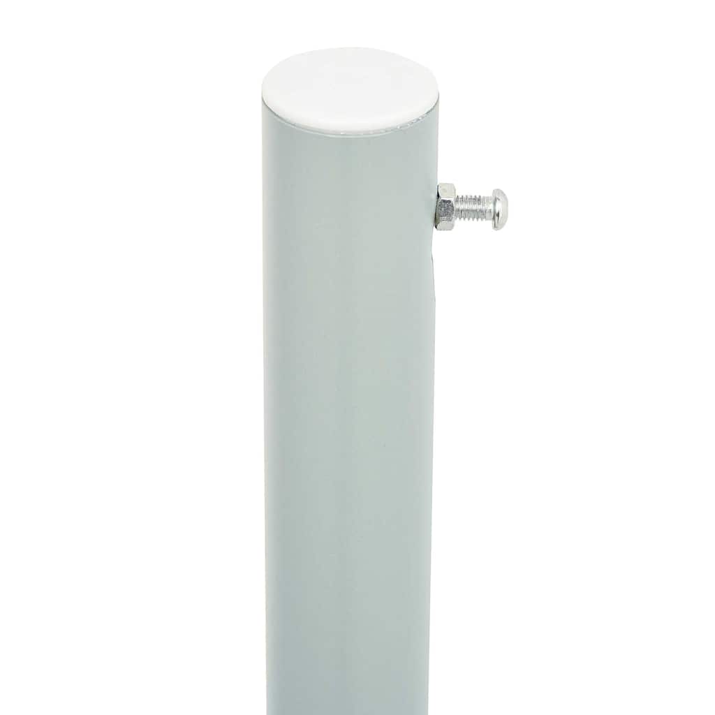 Tenda Laterale Retrattile per Patio 117x614 cm Nera