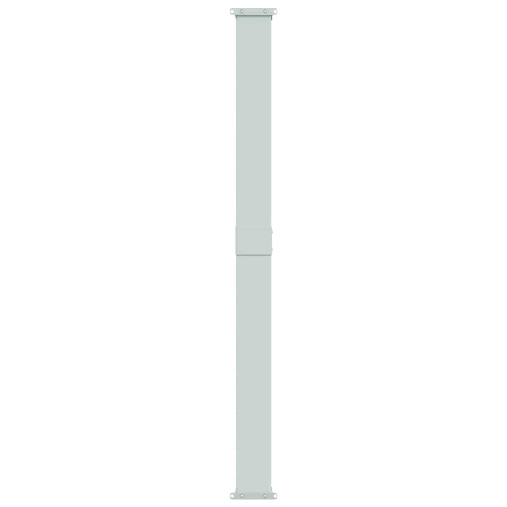 Tenda da Sole Laterale Retrattile per Patio 180x614 cm Crema