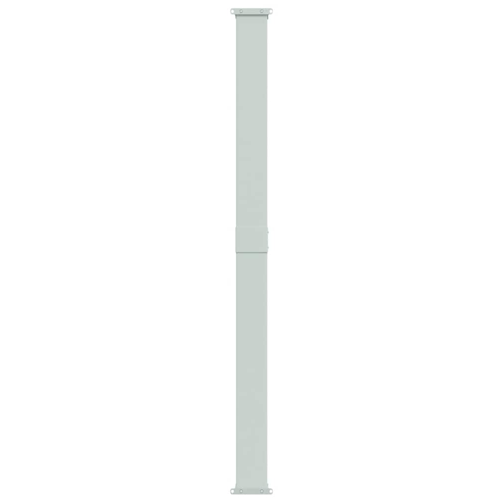 Tenda da Sole Laterale Retrattile per Patio 200x614 cm Crema