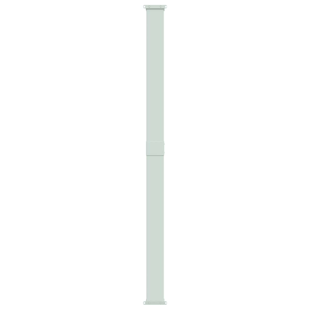 Tenda Laterale Retrattile per Patio 220x614 cm Nera