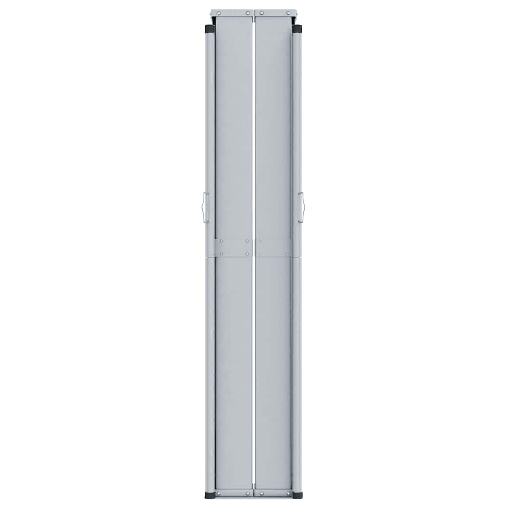 Tenda da Sole Laterale Retrattile Nera 180x600 cm