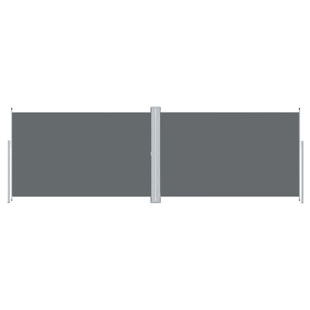 Tenda da Sole Laterale Retrattile Antracite 200x600 cm