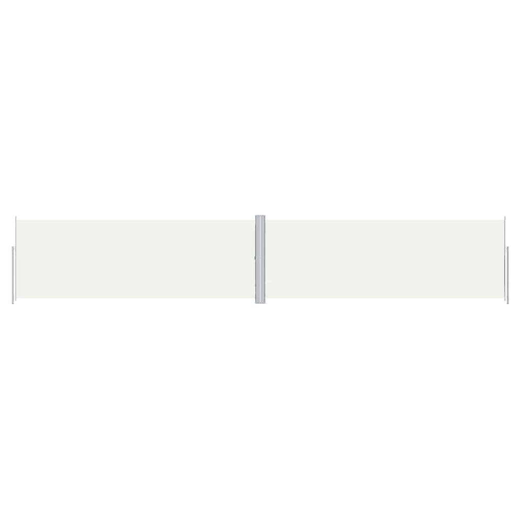 Tenda da Sole Laterale Retrattile Crema 180x1000 cm