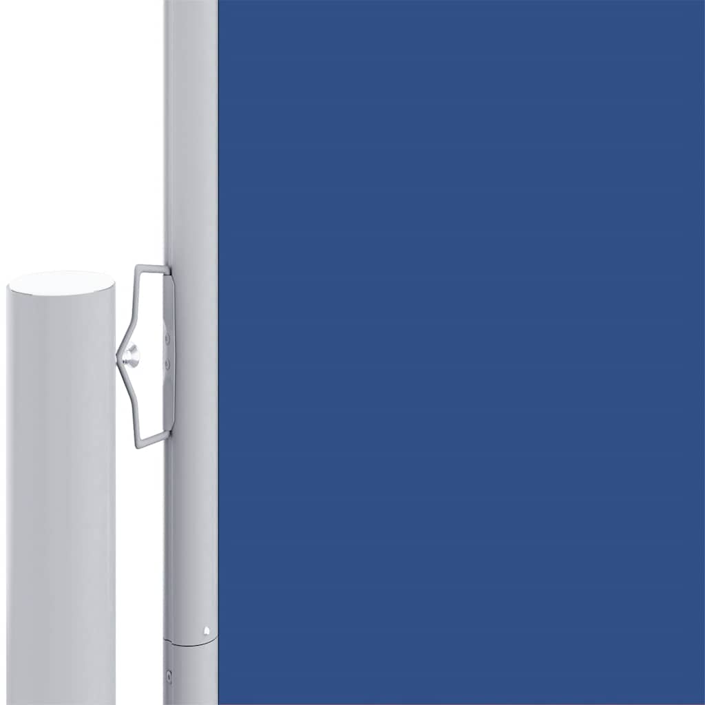 Tenda da Sole Laterale Retrattile Blu 200x1000 cm