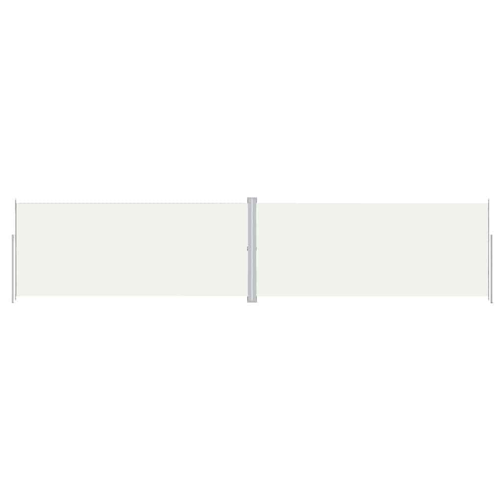 Tenda da Sole Laterale Retrattile Crema 220x1000 cm