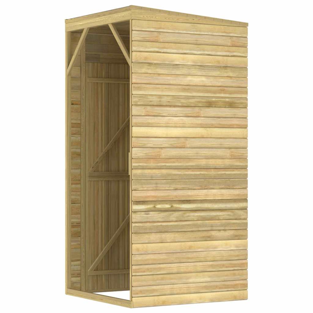 Capanno da Giardino 100x110x218 cm in Legno di Pino Impregnato