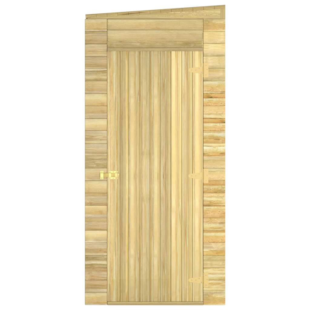 Capanno da Giardino 100x210x218 cm in Legno di Pino Impregnato