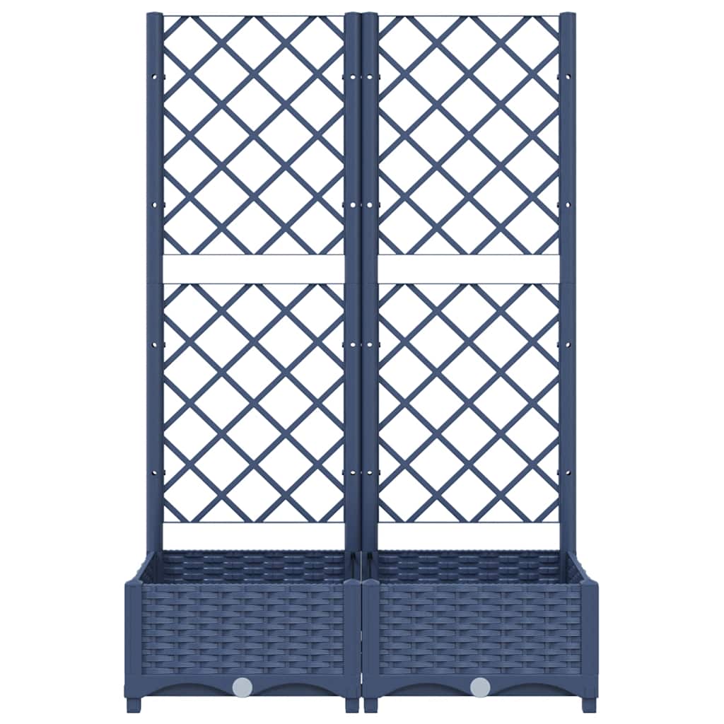 Giardino Blu Grigio 80 x 40 x 121,5 cm
